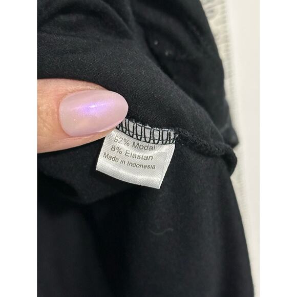 Flutter lagonlook dress black with pockets plus size 2X - Picture 5 of 9